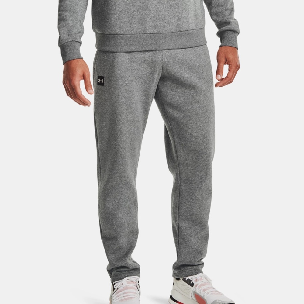 Under Armour Men’s Gray Rival Fleece Pants